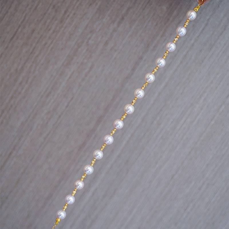 Italian Ins Wind Akoya Sea Pearl Bracelet